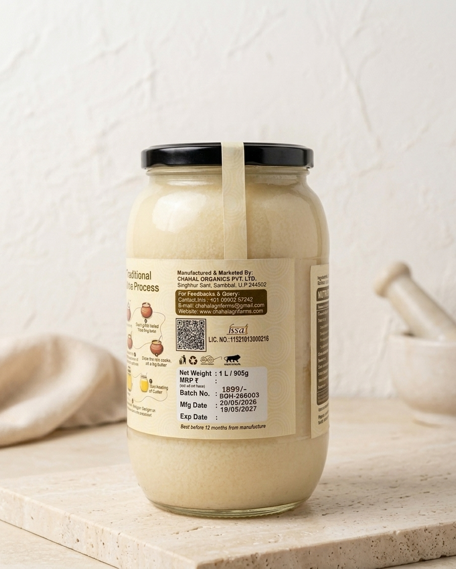 Buffalo Ghee — Rich, Creamy Bilona Ghee