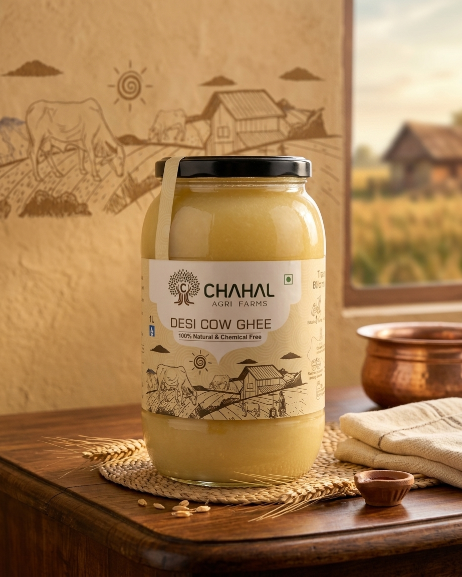 Desi Cow Ghee — Bilona, Barosi Method
