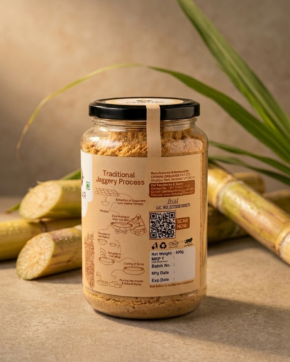 Natural Jaggery Powder — From UP West Sugarcane