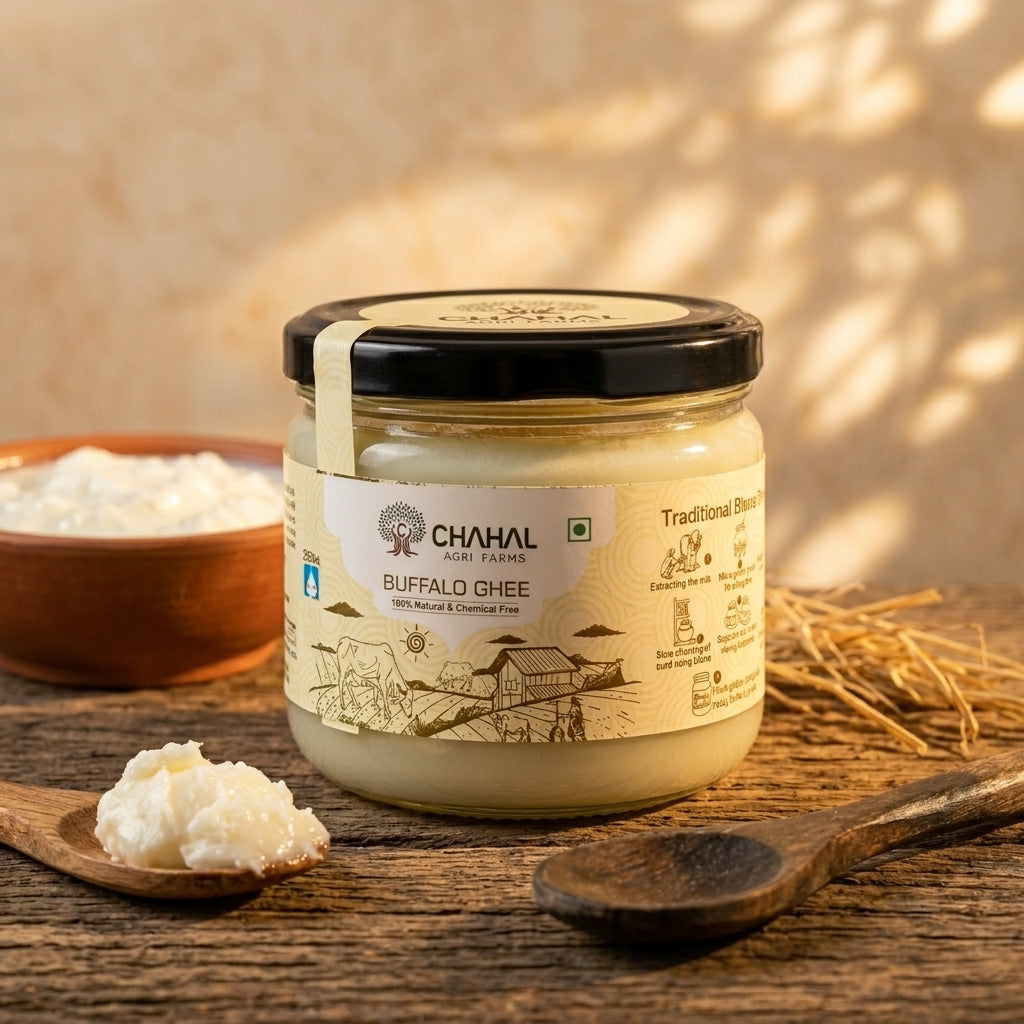 Buffalo Ghee — Rich, Creamy Bilona Ghee