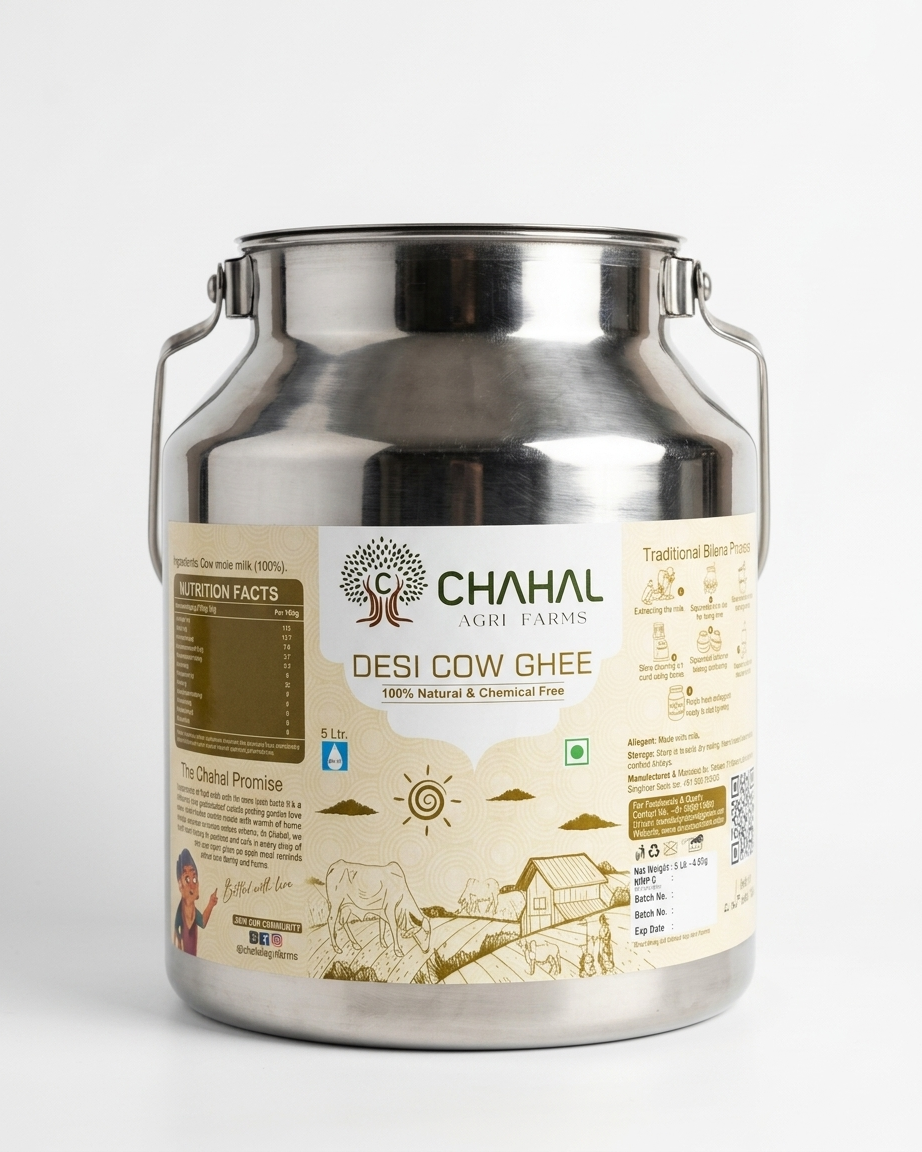 Desi Cow Ghee — Bilona, Barosi Method